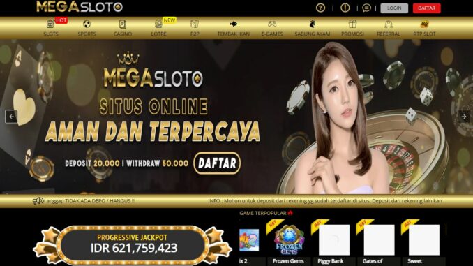 MEGASLOTO BONUS SLOT NEW MEMBER 100 MEGASLOTO BONUS SLOT NEW MEMBER 100%