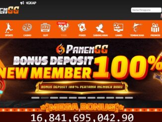 PANENGG BONUS SLOT NEW MEMBER 100%