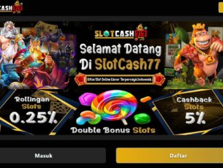SLOTCASH77 BONUS NEW MEMBER SLOT 100%
