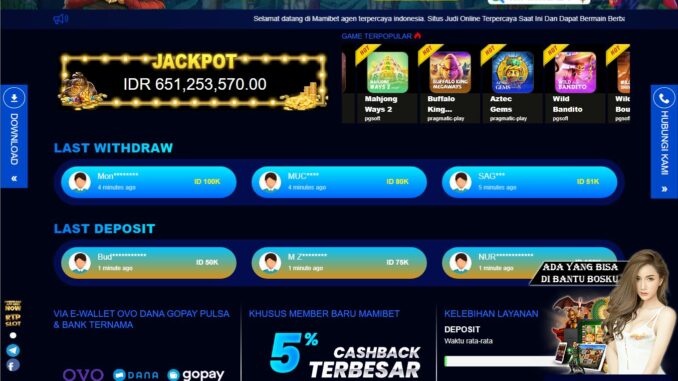 MAMIBET BONUS SPORTSBOOK MEMBER BARU 100% MAMIBET BONUS SPORTSBOOK MEMBER BARU 100%