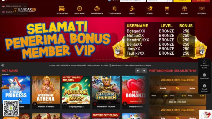 BANDAR36 BONUS SLOT 50% NEW MEMBER BANDAR36 BONUS SLOT 50% NEW MEMBER