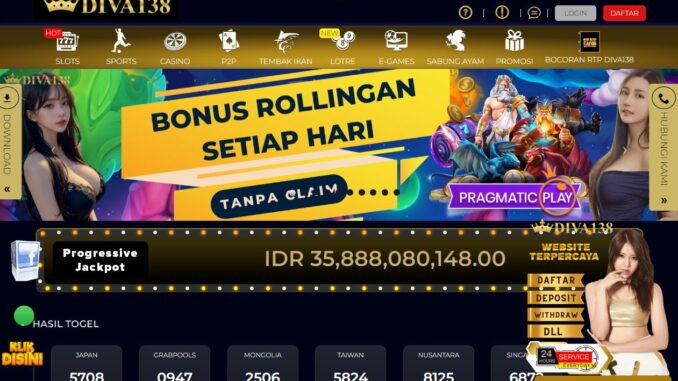 DIVA138 Freebet Gratis Rp 10.000 Tanpa Deposit DIVA138 Freebet Gratis Rp 10.000 Tanpa Deposit