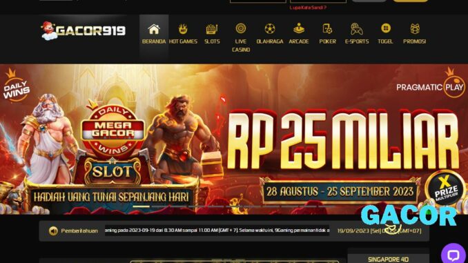 GACOR919 BONUS SLOT 50% NEW MEMBER GACOR919 BONUS SLOT 50% NEW MEMBER