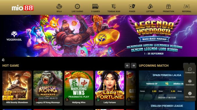 MIO88 BONUS SLOT MEMBER BARU 100% MIO88 BONUS SLOT MEMBER BARU 100%