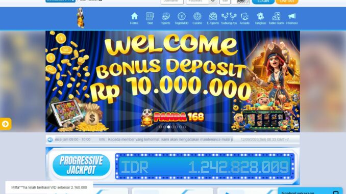 PANDA168 BONUS SLOT MEMBER BARU 100% PANDA168 BONUS SLOT MEMBER BARU 100%