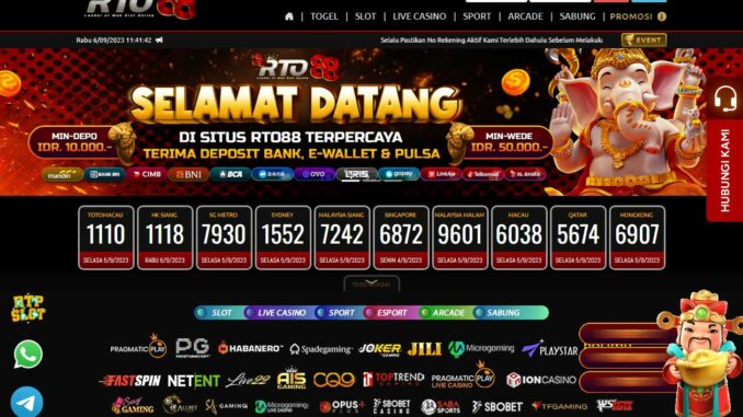 RTO88 Freebet Gratis Rp 5.000 Tanpa Deposit RTO88 Freebet Gratis Rp 5.000 Tanpa Deposit