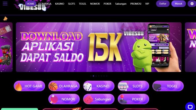 VIBES88 Freebet Gratis Rp 10.000 Tanpa Deposit VIBES88 Freebet Gratis Rp 10.000 Tanpa Deposit