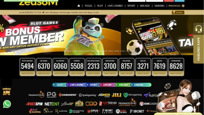 ZEUS8M Freebet Gratis Rp 15.000 Tanpa Deposit ZEUS8M Freebet Gratis Rp 15.000 Tanpa Deposit
