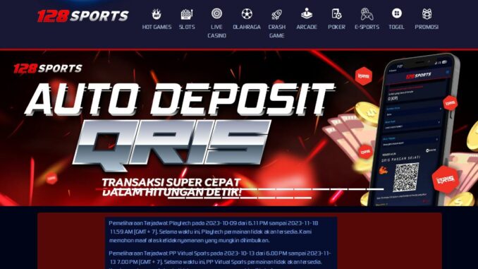 128SPORTS BONUS SPECIAL SLOT BULAN OKTOBER 128SPORTS BONUS SPECIAL SLOT BULAN OKTOBER