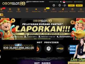 OBORSLOT88 BONUS SLOT MEMBER BARU 100%