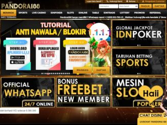 Pandora188 Freebet Gratis Rp 20.000 Tanpa Deposit