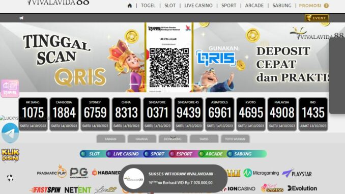 VIVALAVIDA88 Freebet Gratis Rp 5.000 Di Awal VIVALAVIDA88 Freebet Gratis Rp 5.000 Di Awal