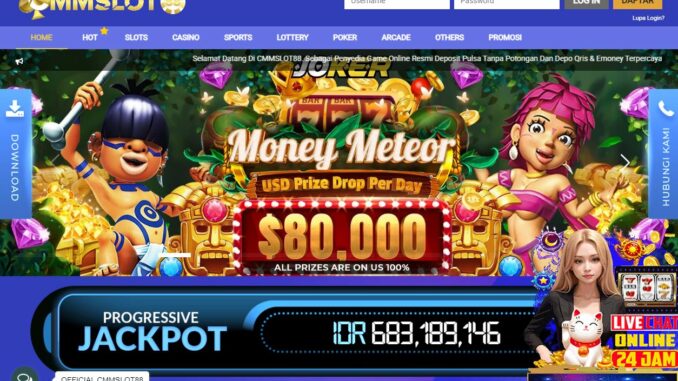 Cmmslot88 Freebet Gratis Rp 15.000 Tanpa Deposit